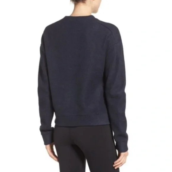 ALO Yoga Carve Pullover Navy Blue Medium - Picture 6 of 6
